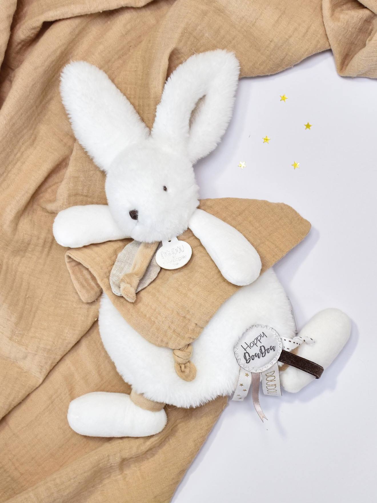 Happy doudou 25cm wild beige