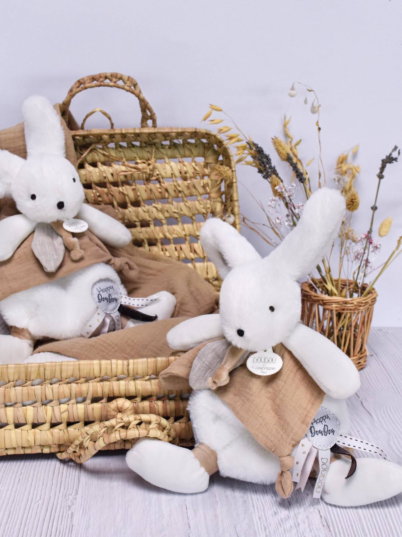 Happy doudou 25cm wild beige
