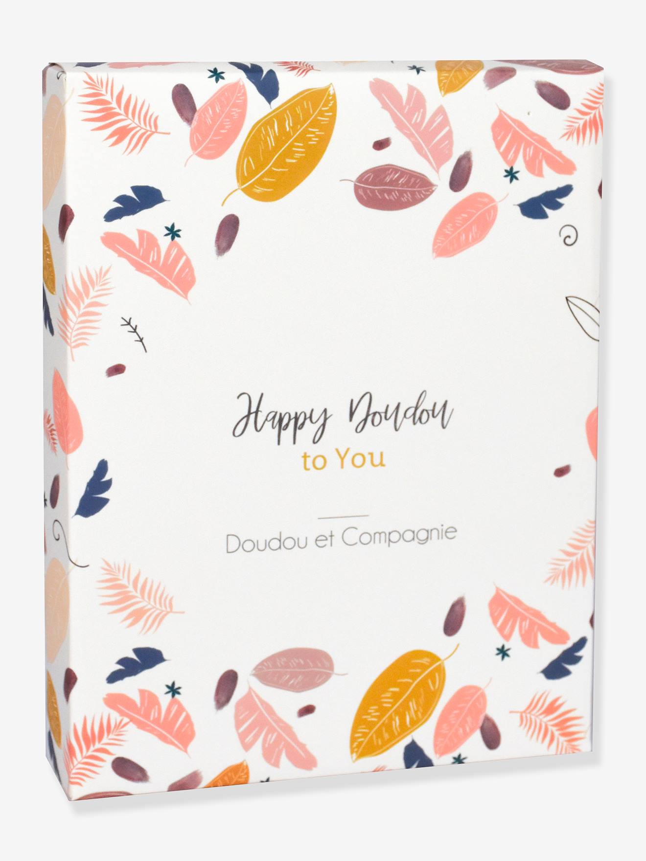 Happy doudou plat 17cm boho rose