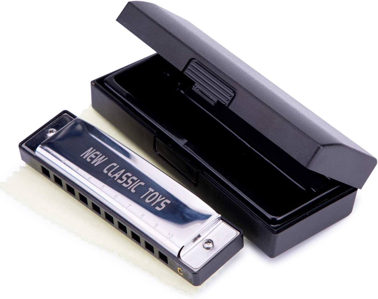 Harmonica - 10 trous gris