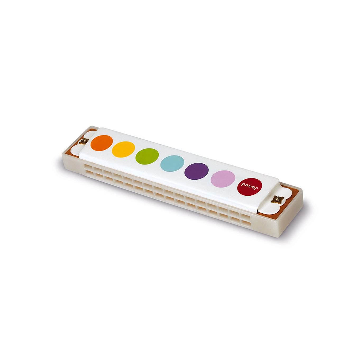 Harmonica confetti blanc
