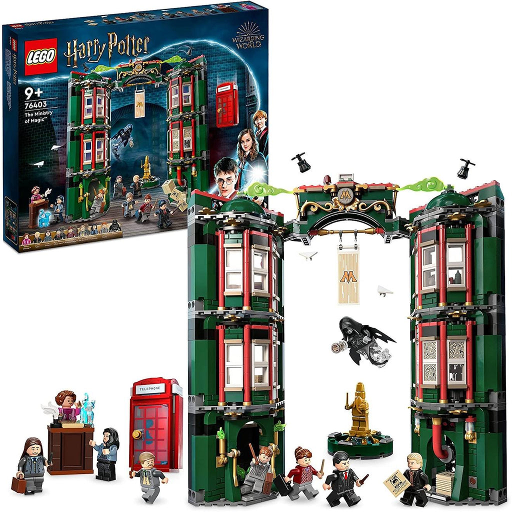 Harry Potter le ministère de la magie 76403 multicolore