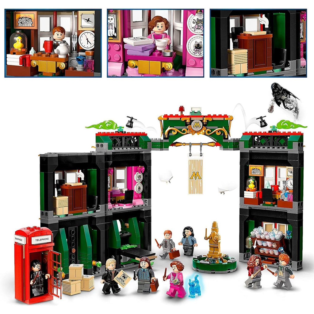 Harry Potter le ministère de la magie 76403 multicolore