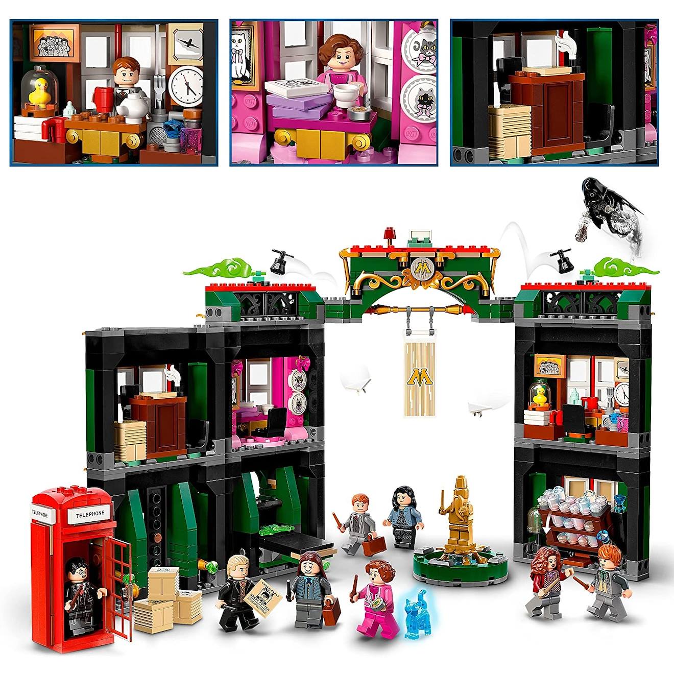 Harry Potter le ministère de la magie 76403 multicolore