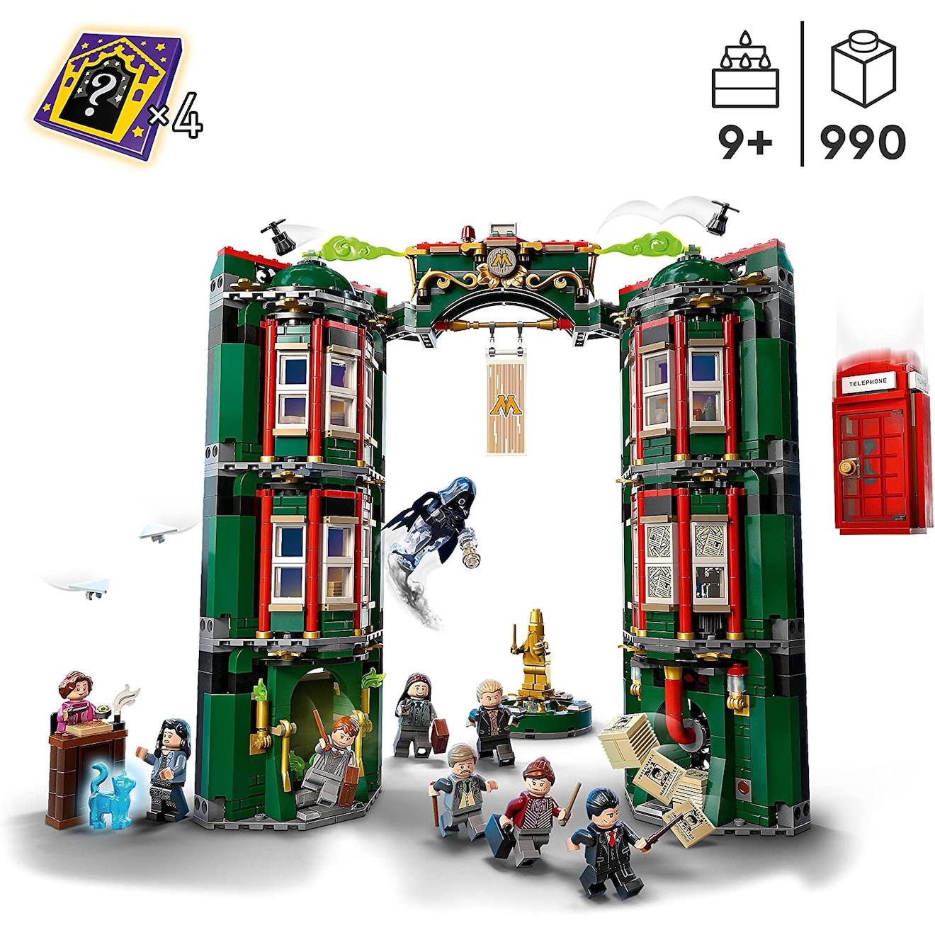 Harry Potter le ministère de la magie 76403 multicolore