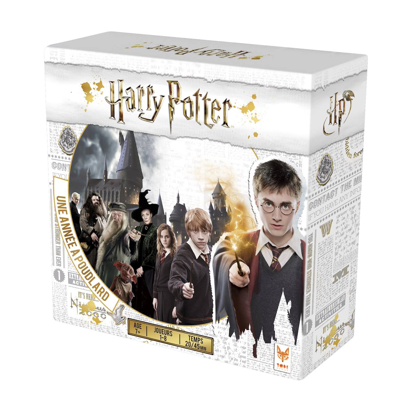 Harry Potter - une année à poudlard blanc