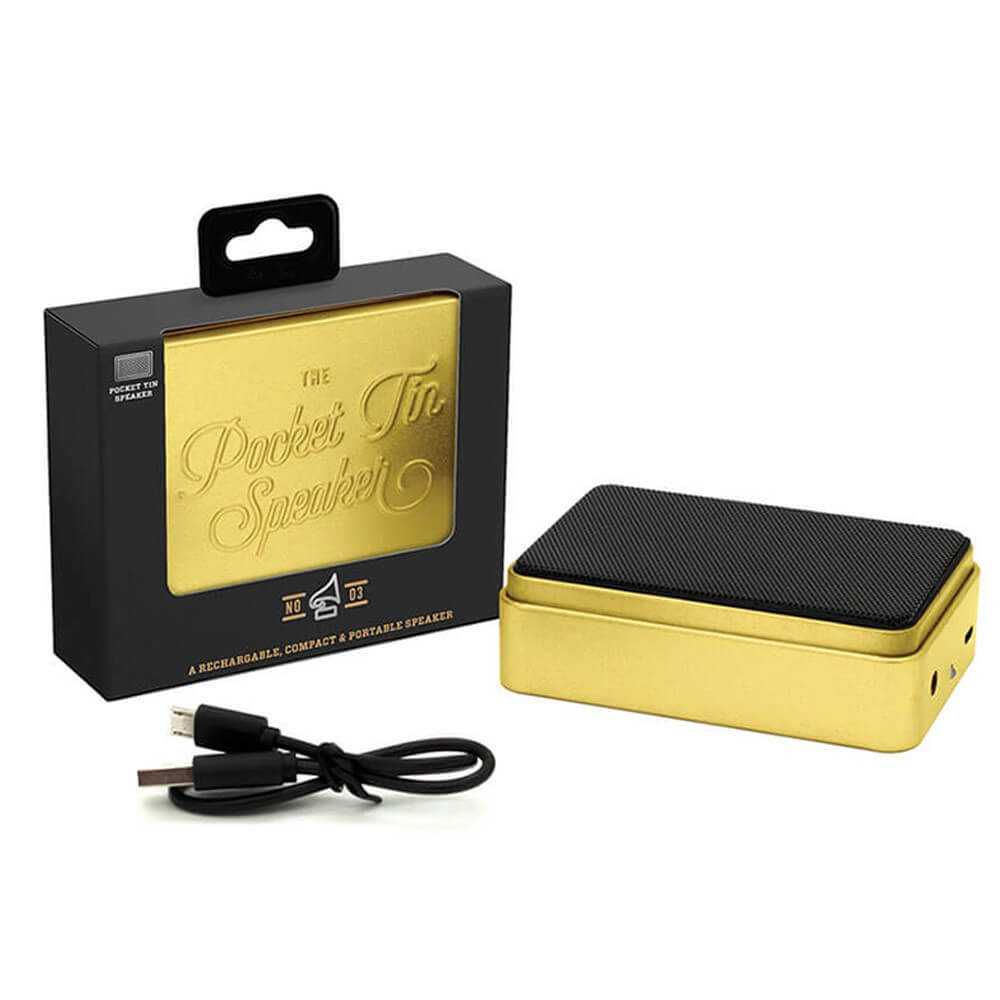 Haut-Parleur Bluetooth Aventurier en Métal - Enceinte Originale Luckies