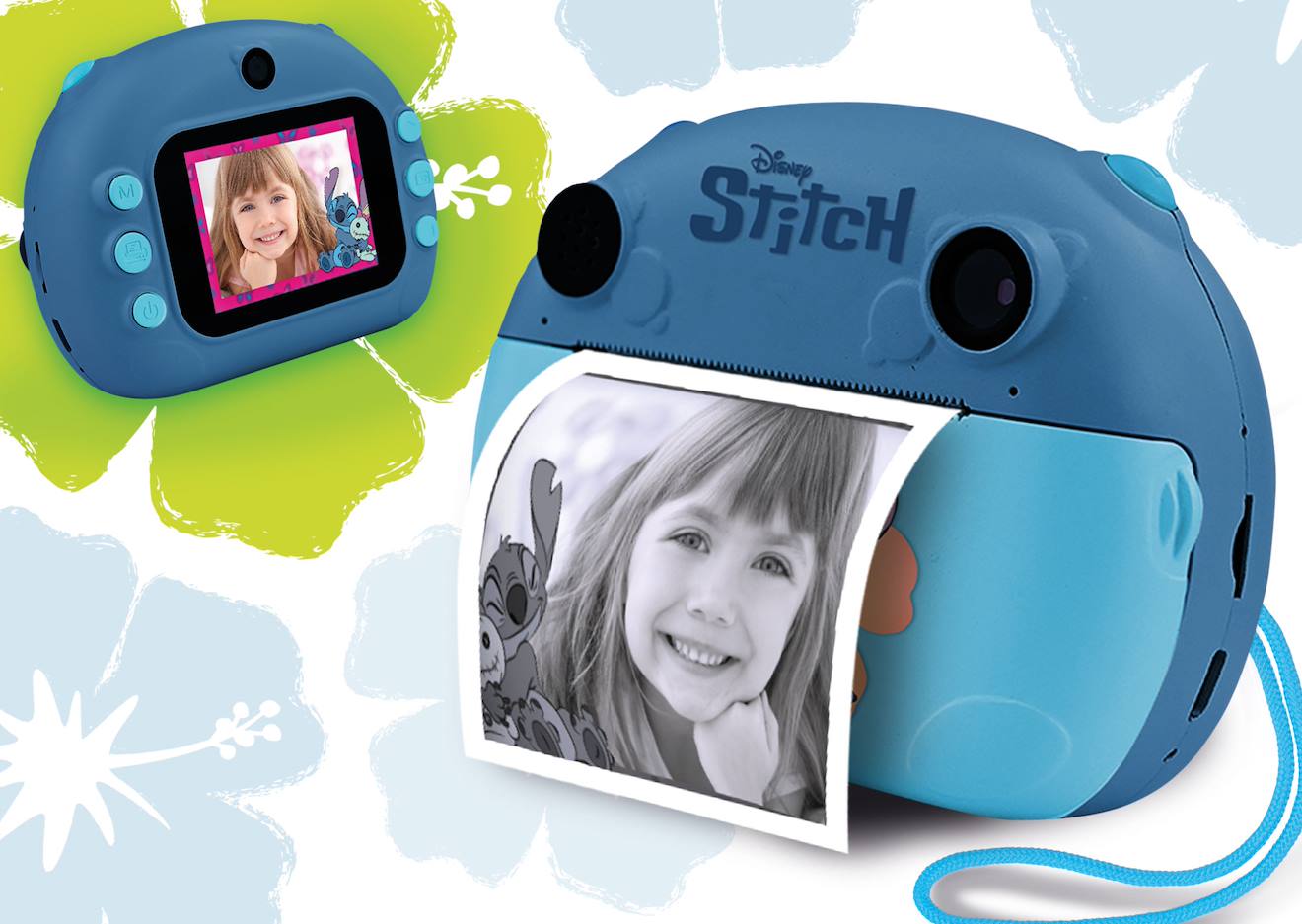 Hi tech appareil photo print cam Stitch multicolore