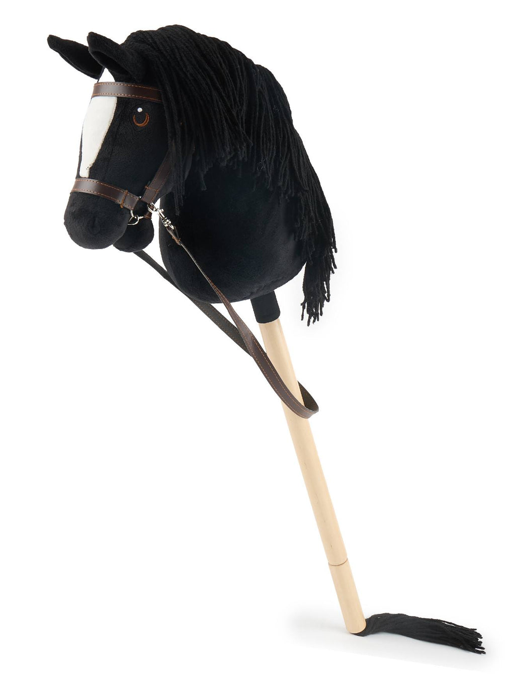 Hobby horse - cheval bâton taille s noir