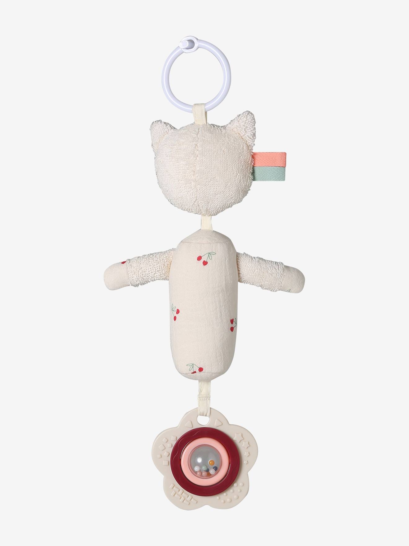 Hochet à suspendre sensoriel chat cherry