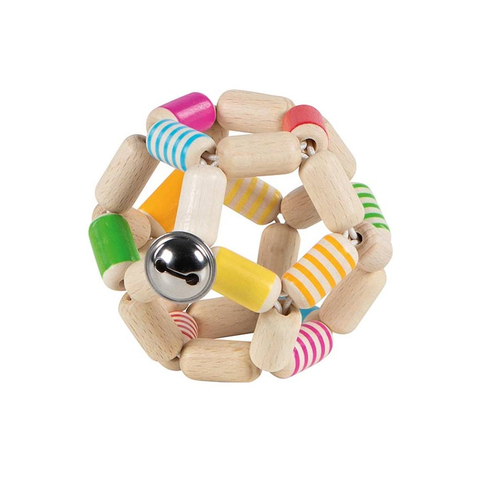Hochet balle flexible beige