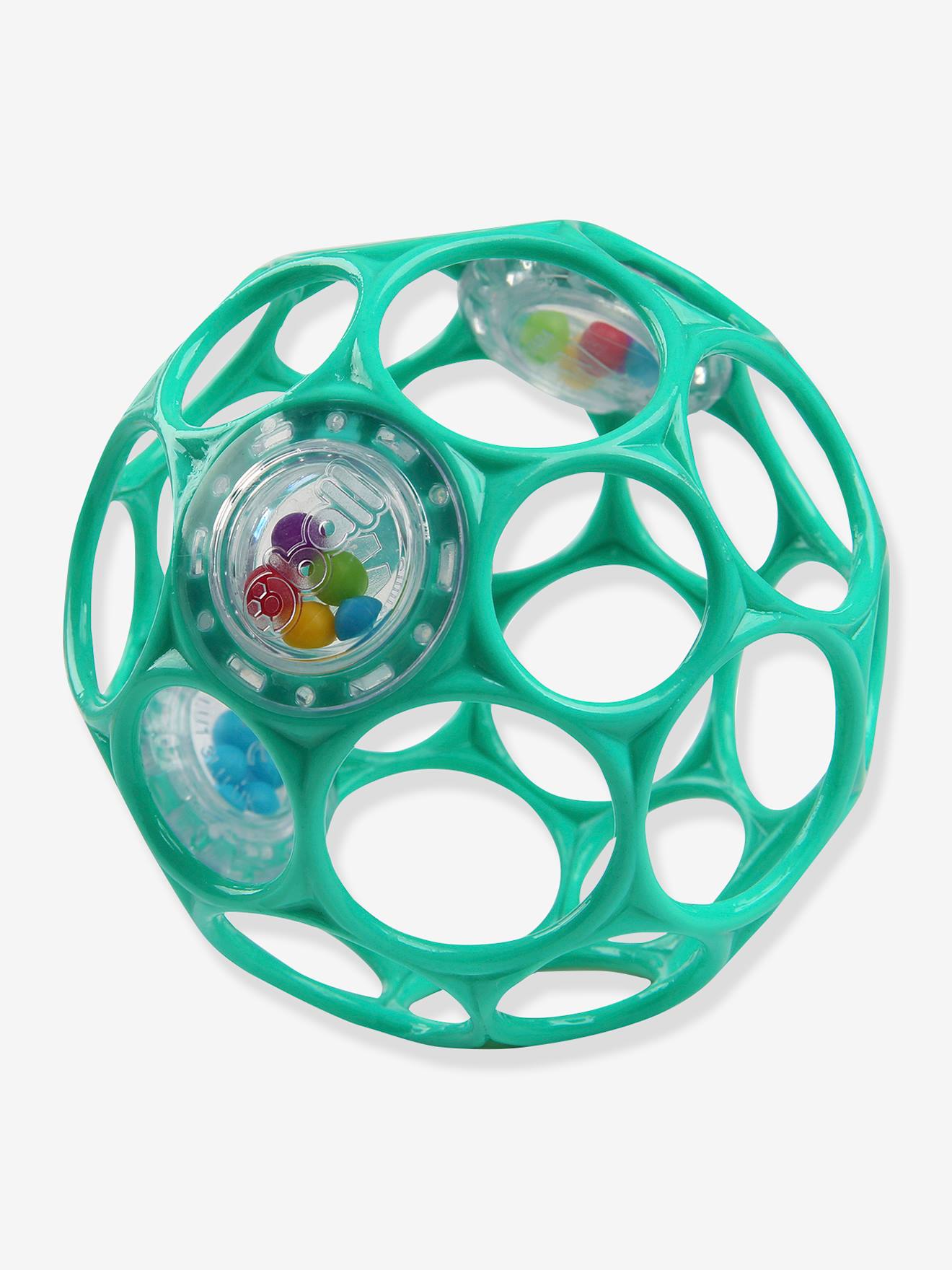 Hochet balle sensorielle vert