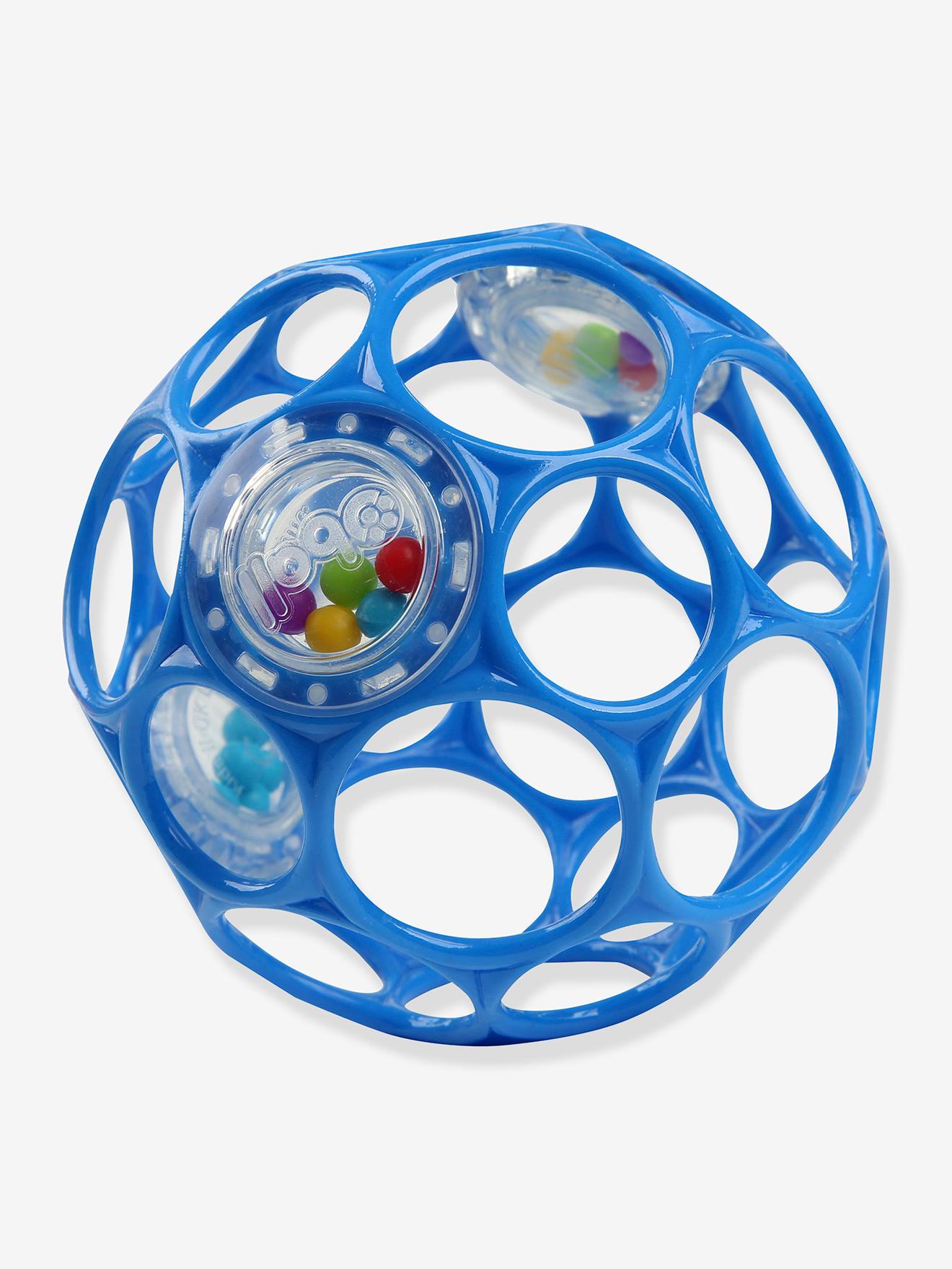 Hochet balle sensorielle bleu