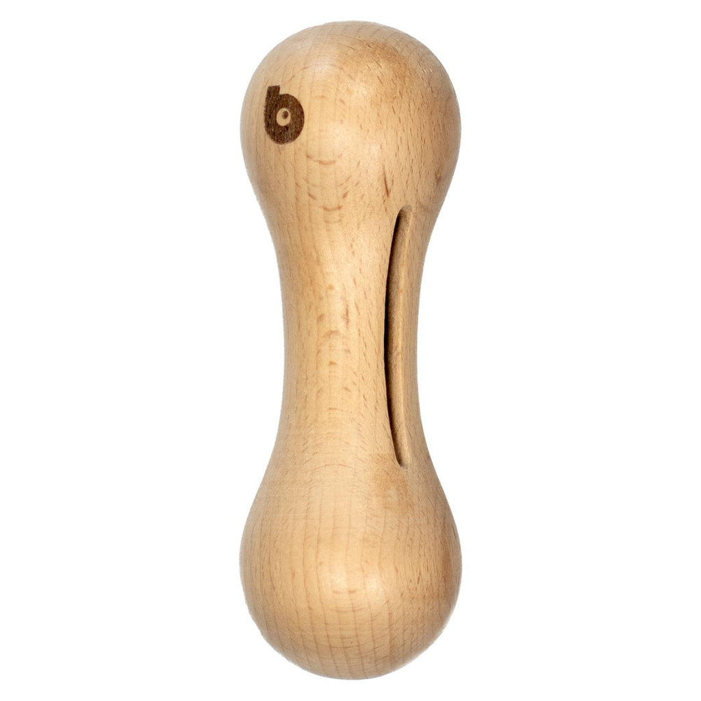 Hochet bois bébé naturel sonore bois naturel