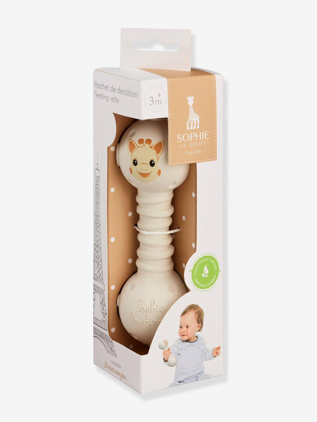 Hochet de dentition Sophie la Girafe - vulli multicolore