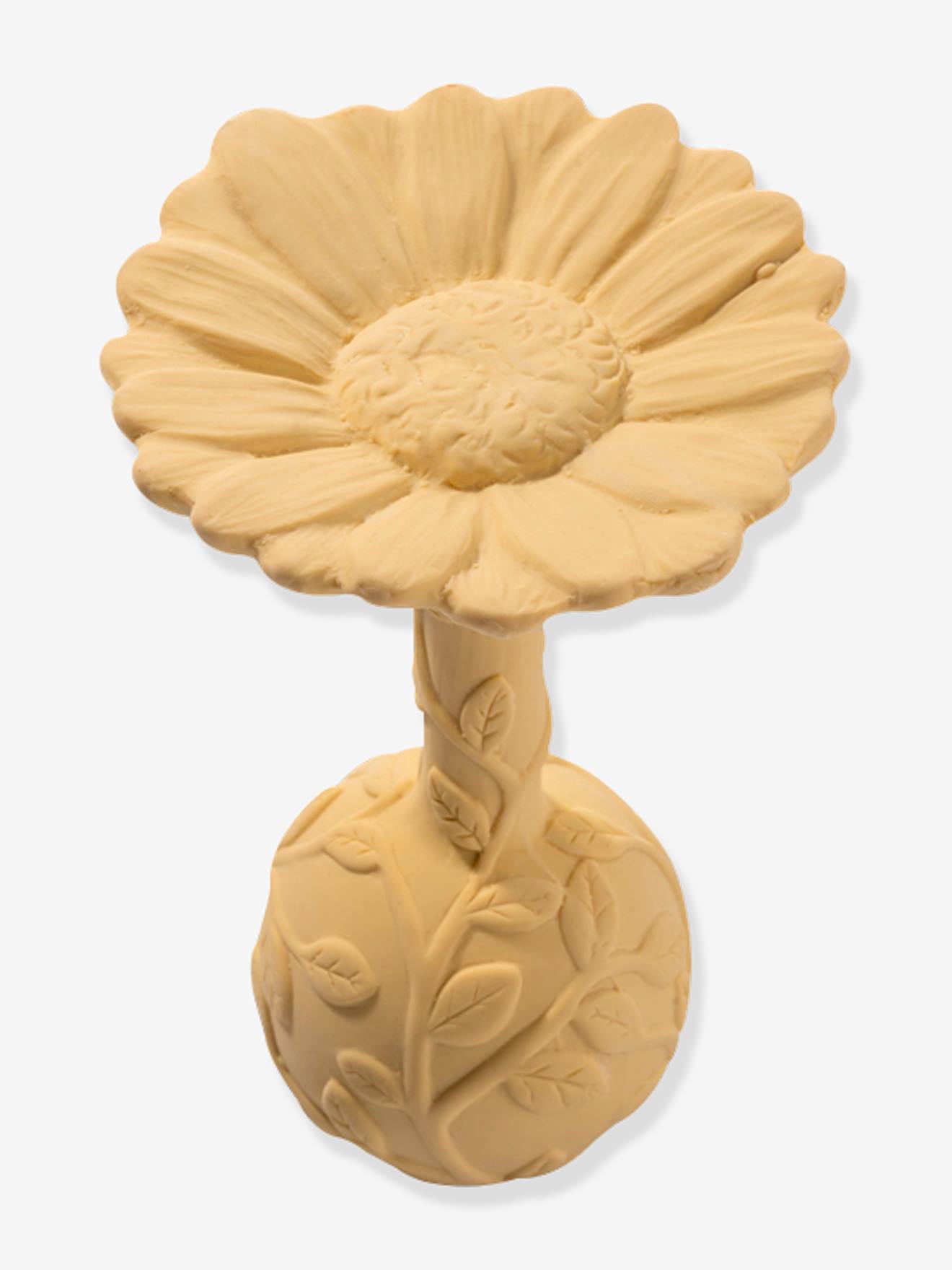Hochet de dentition - daisy - yellow