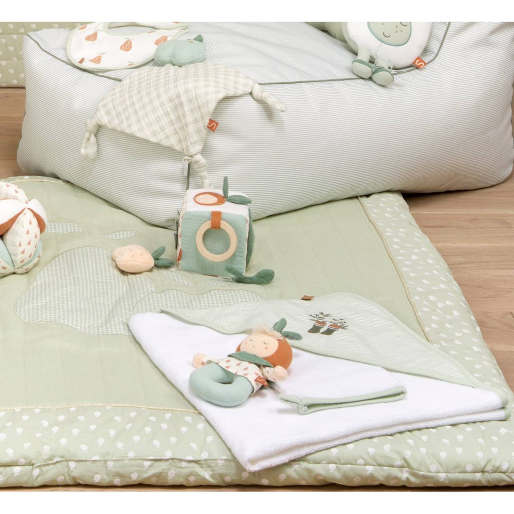 Hochet en coton - botanica vert