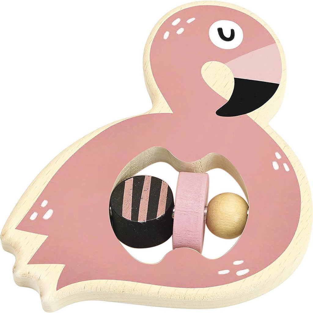 Hochet flamingo michelle carlslund rose