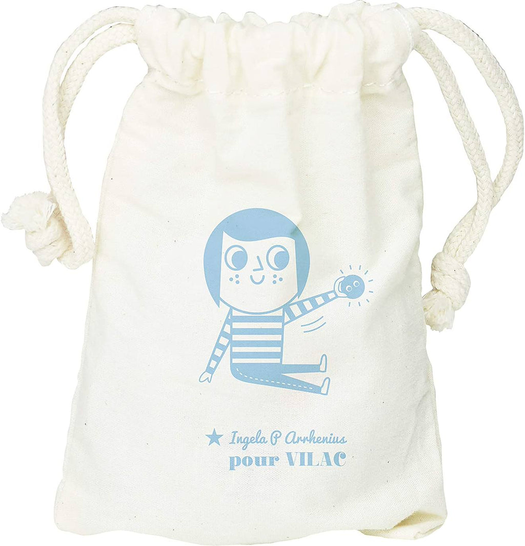 Hochet maracas chat rouge