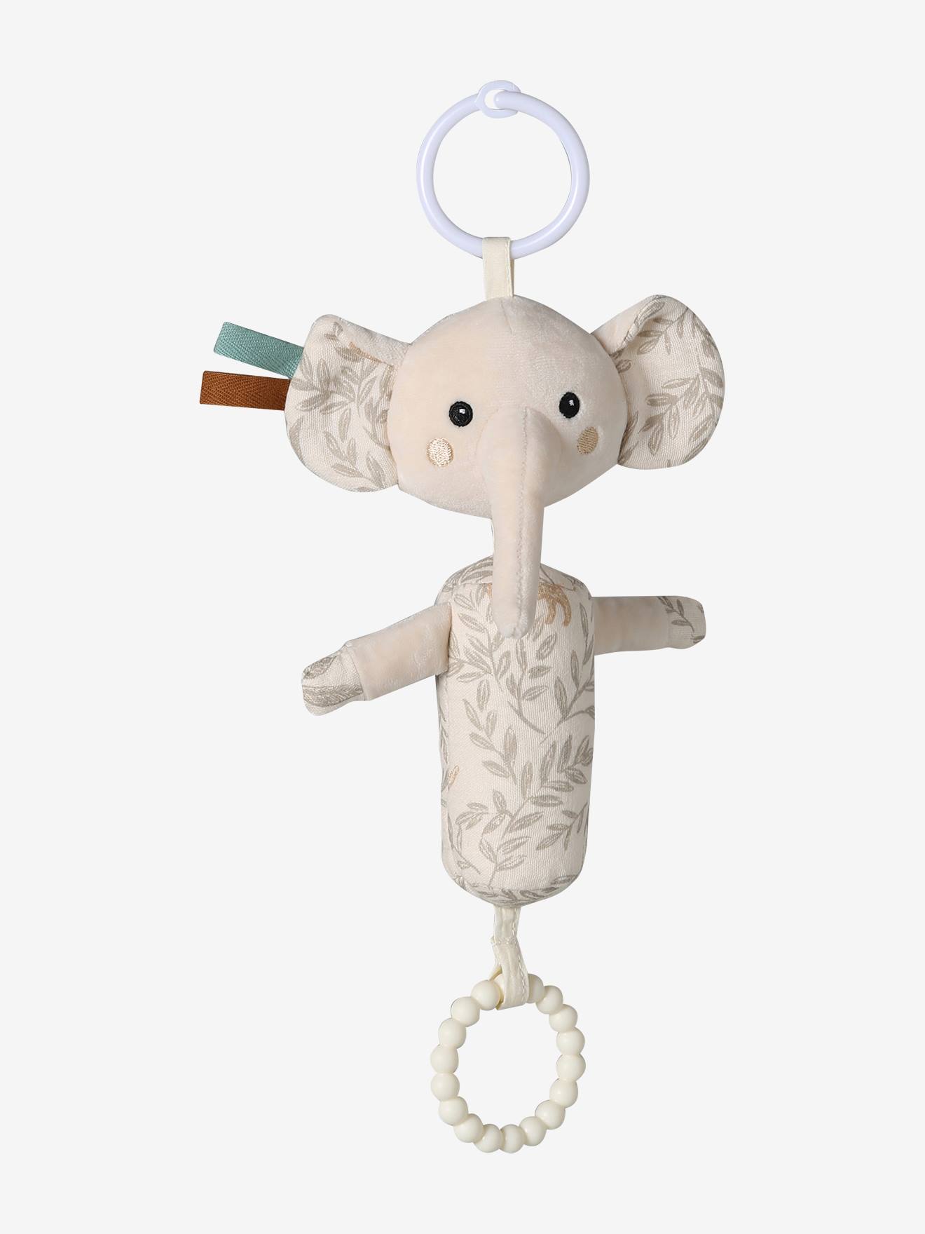 Hochet sensoriel à suspendre éléphant babylon