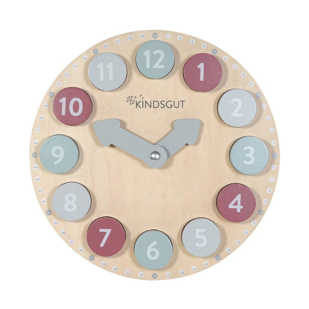Horloge d'apprentissage multicolore
