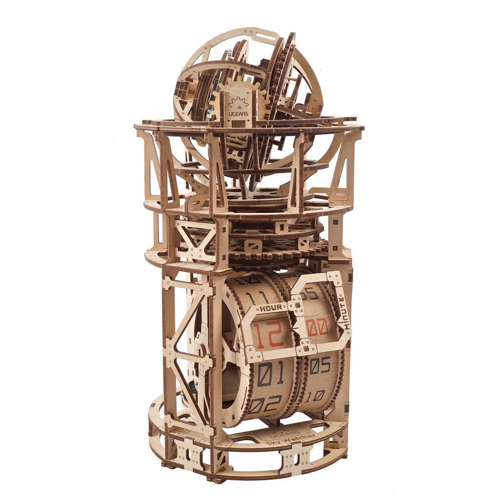 Horloge de Bureau Newton en Bois à Monter - Maquette Bois