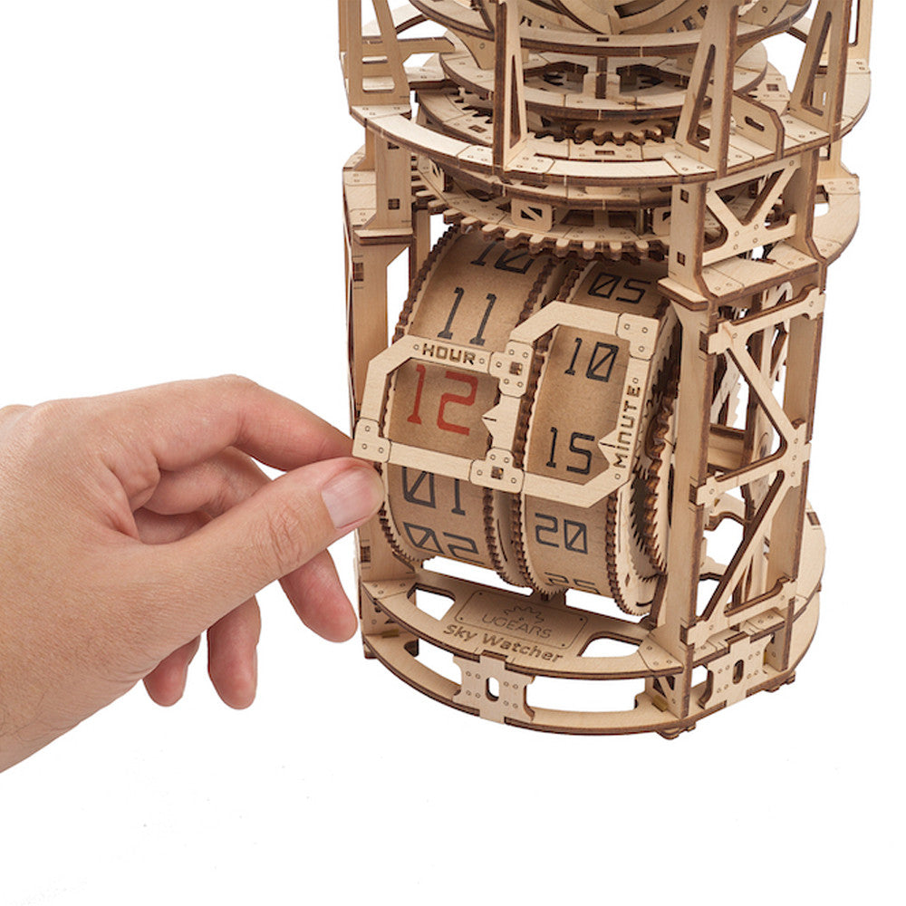 Horloge de Bureau Newton en Bois à Monter - Maquette Bois