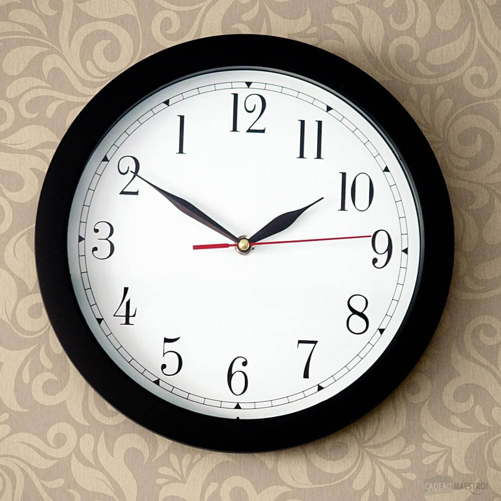 Horloge à l'envers - Horloge Originale