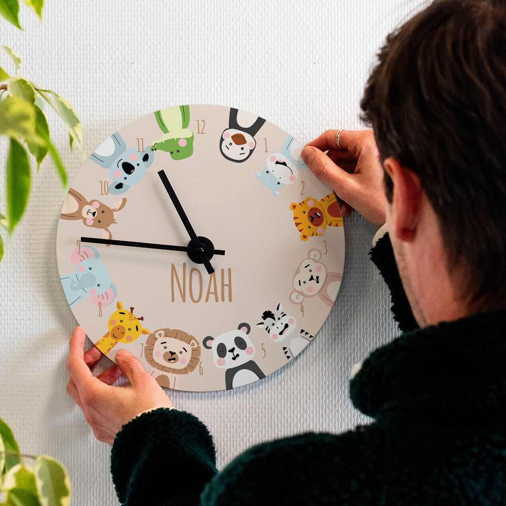 Horloge Murale Bébé à Personnaliser - Horloge Originale