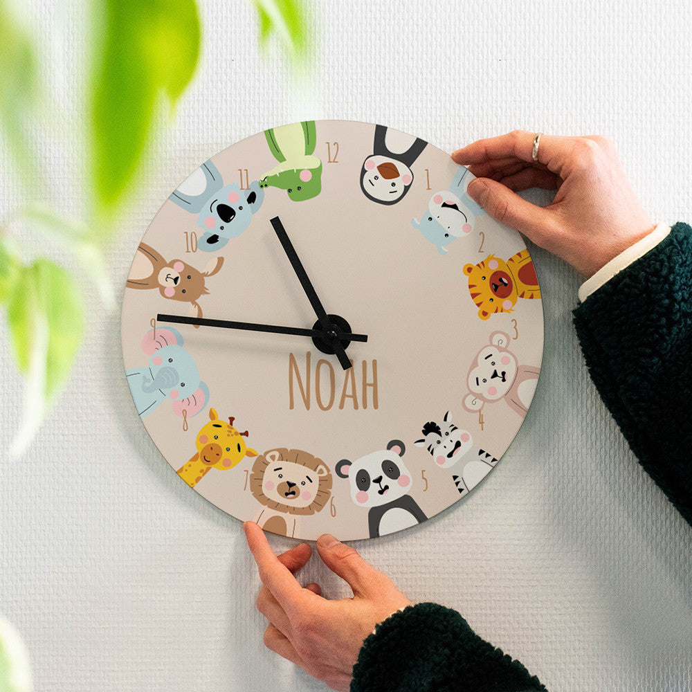 Horloge Murale Bébé à Personnaliser - Horloge Originale