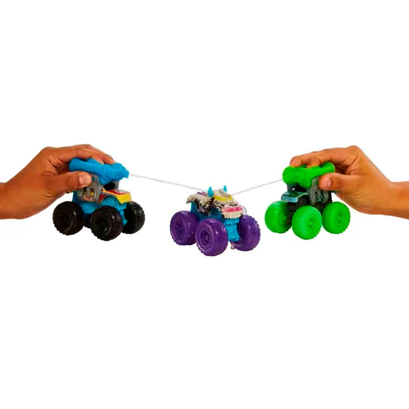 Hot Wheels camion monster trucks color reveal multicolore