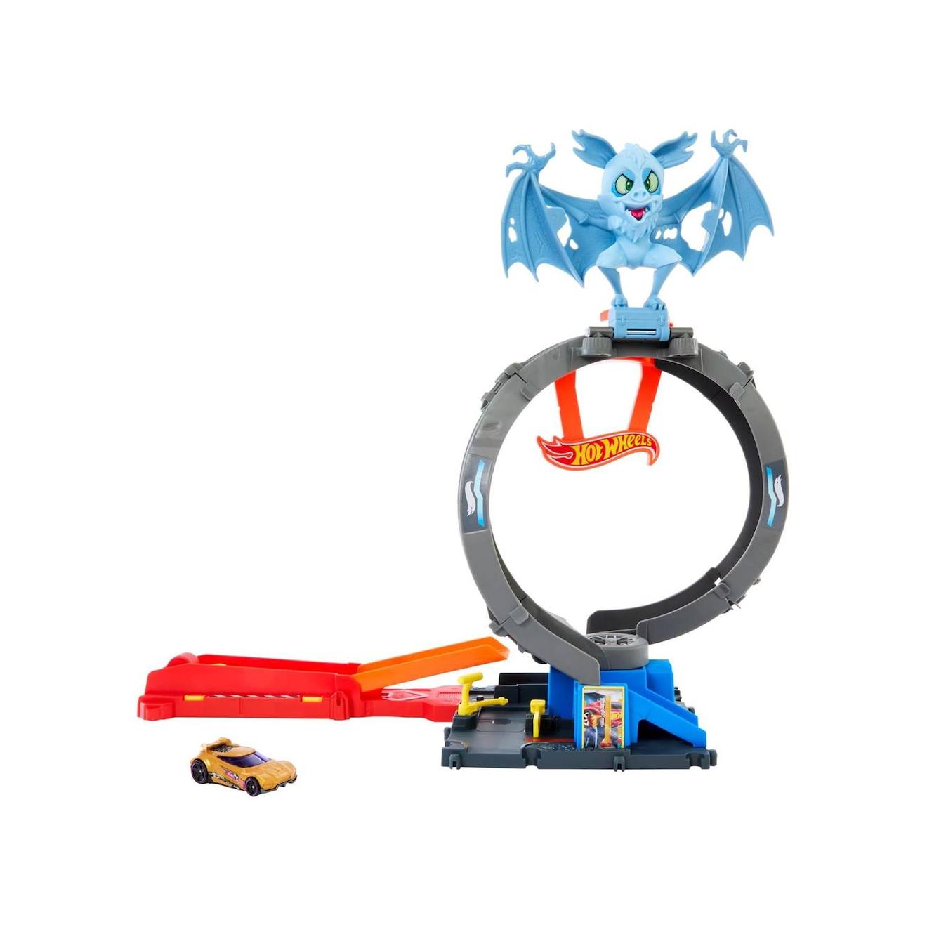 Hot Wheels let's race netflix - coffret circuit multicolore