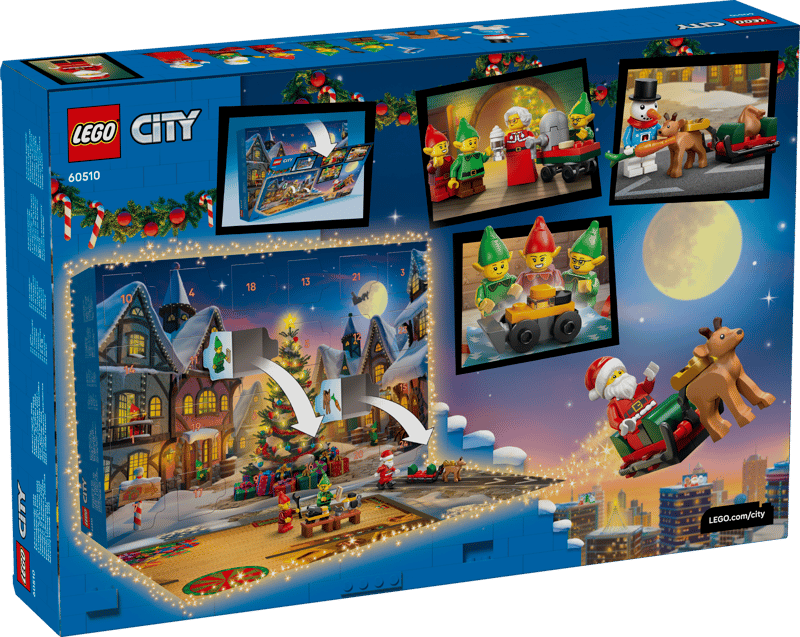 Calendrier de l’Avent Lego City 2026 (60510) Lego