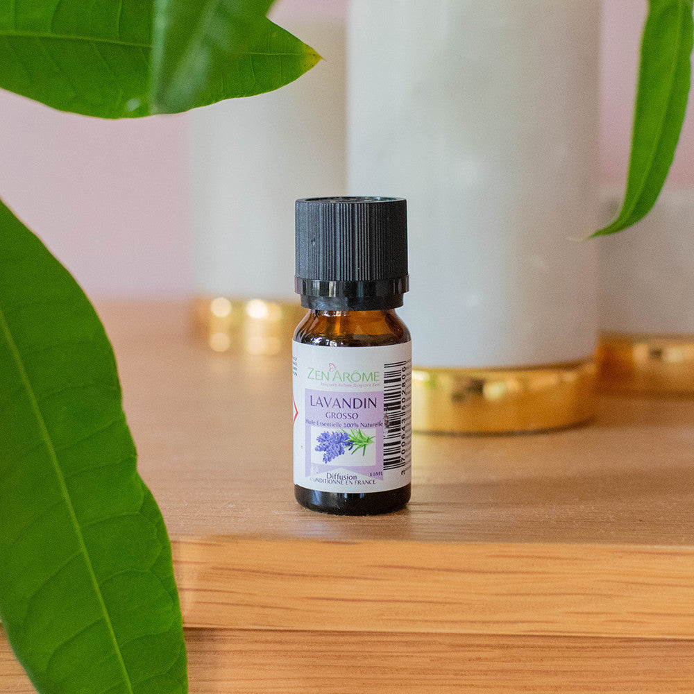 Huile Essentielle Naturelle Lavandin Grosso - Diffuseur Huiles Essentielles