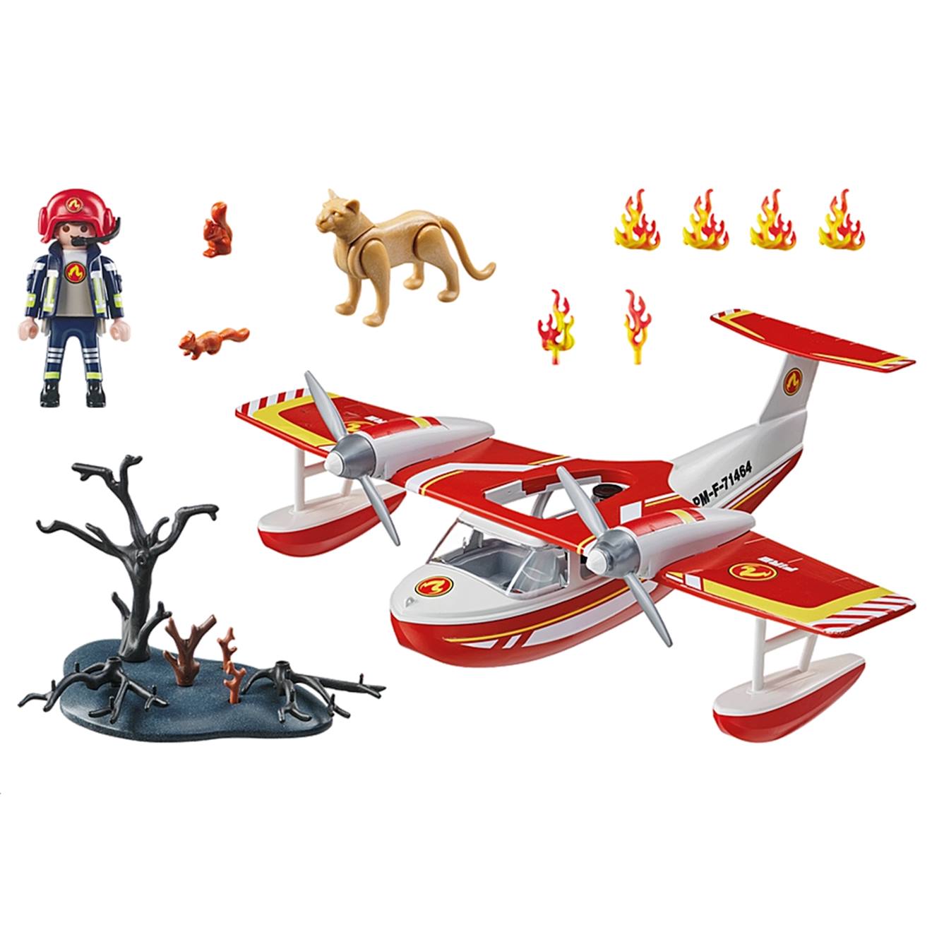 Hydravion avec pompier 71463 multicolore