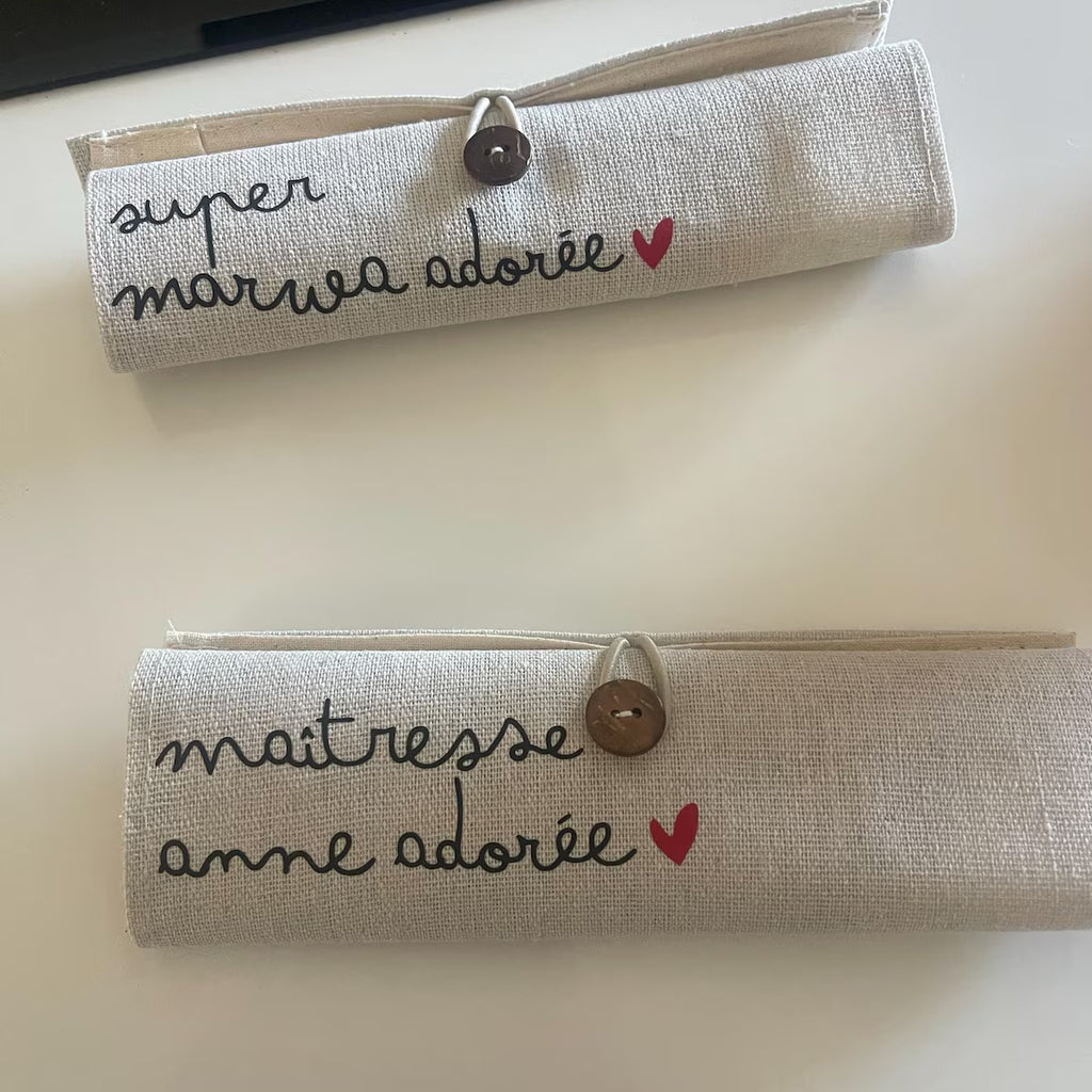 Trousse & Set d’écriture personnalisé