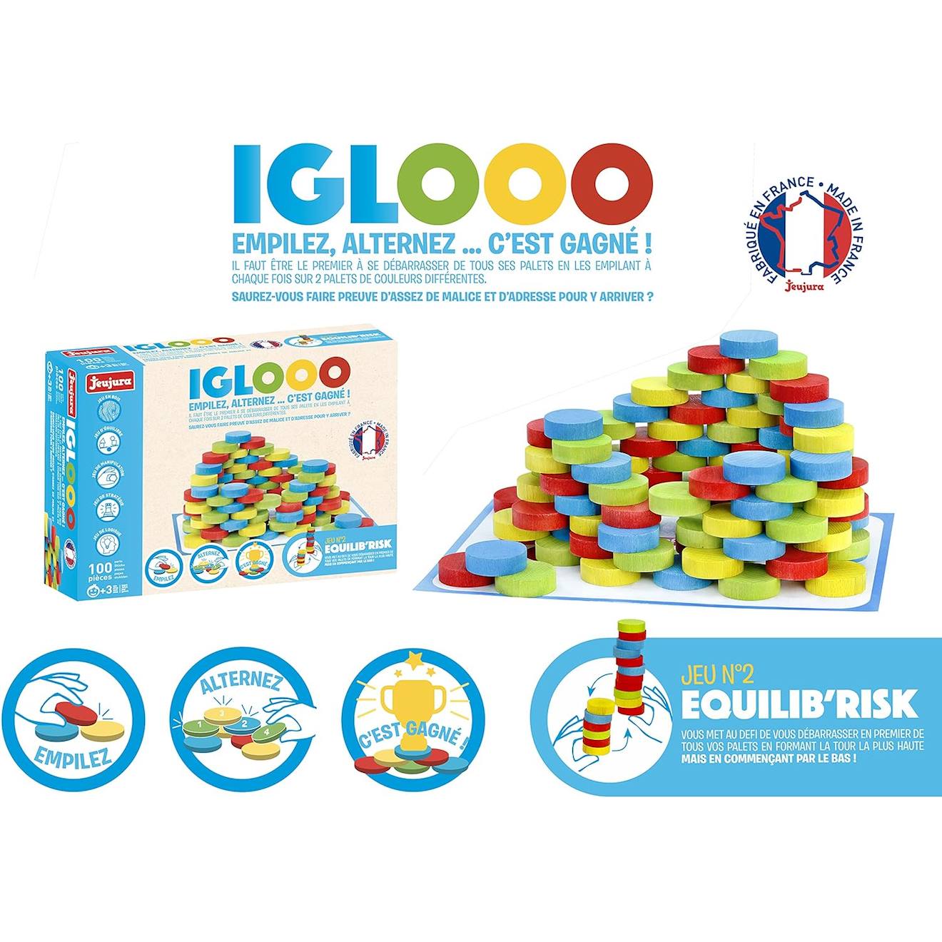 Igloo bleu