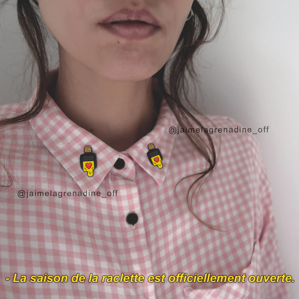 Pin’s Raclette - Le cadeau fun pour les vrais amoureux de fromage