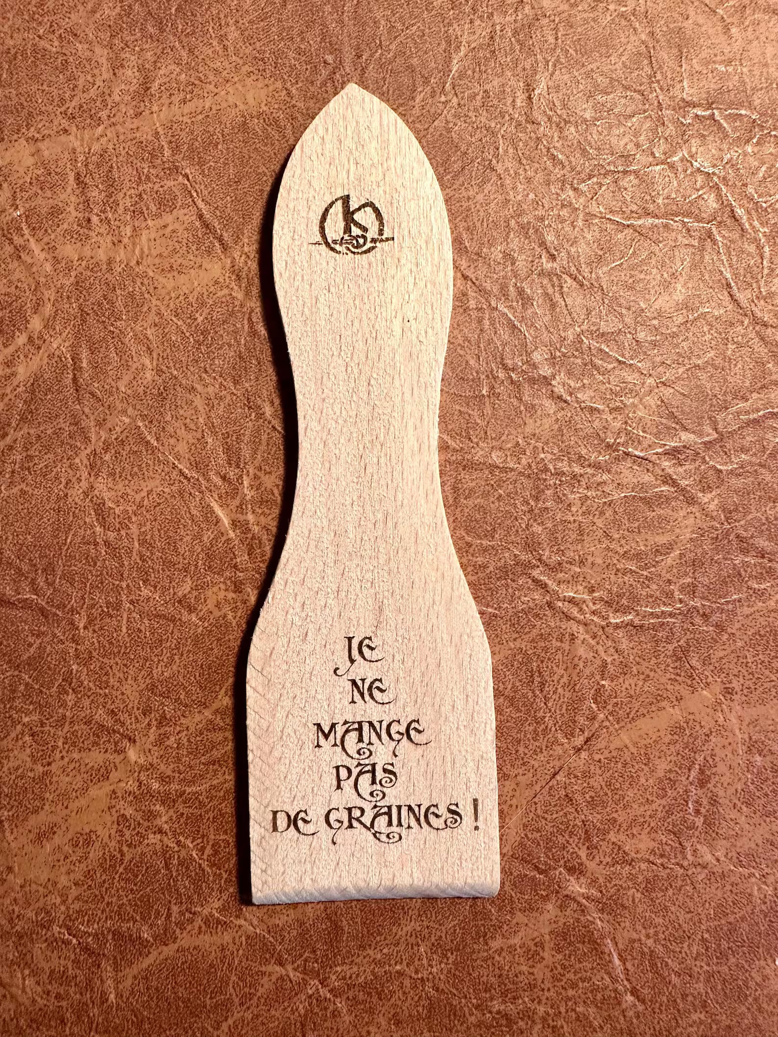 Spatule à raclette personnalisable Kaamelott
