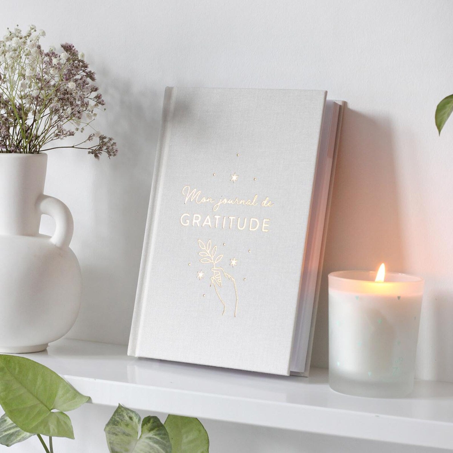 Journal de gratitude haut de gamme – le carnet qui fait du bien au moral