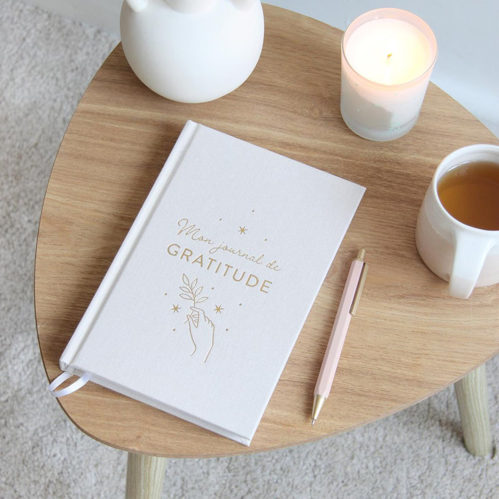 Journal de gratitude haut de gamme – le carnet qui fait du bien au moral
