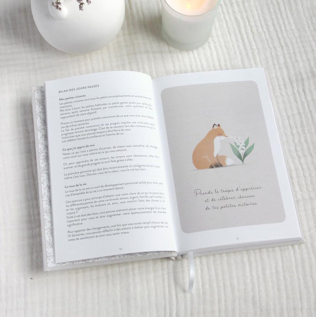 Journal de gratitude haut de gamme – le carnet qui fait du bien au moral