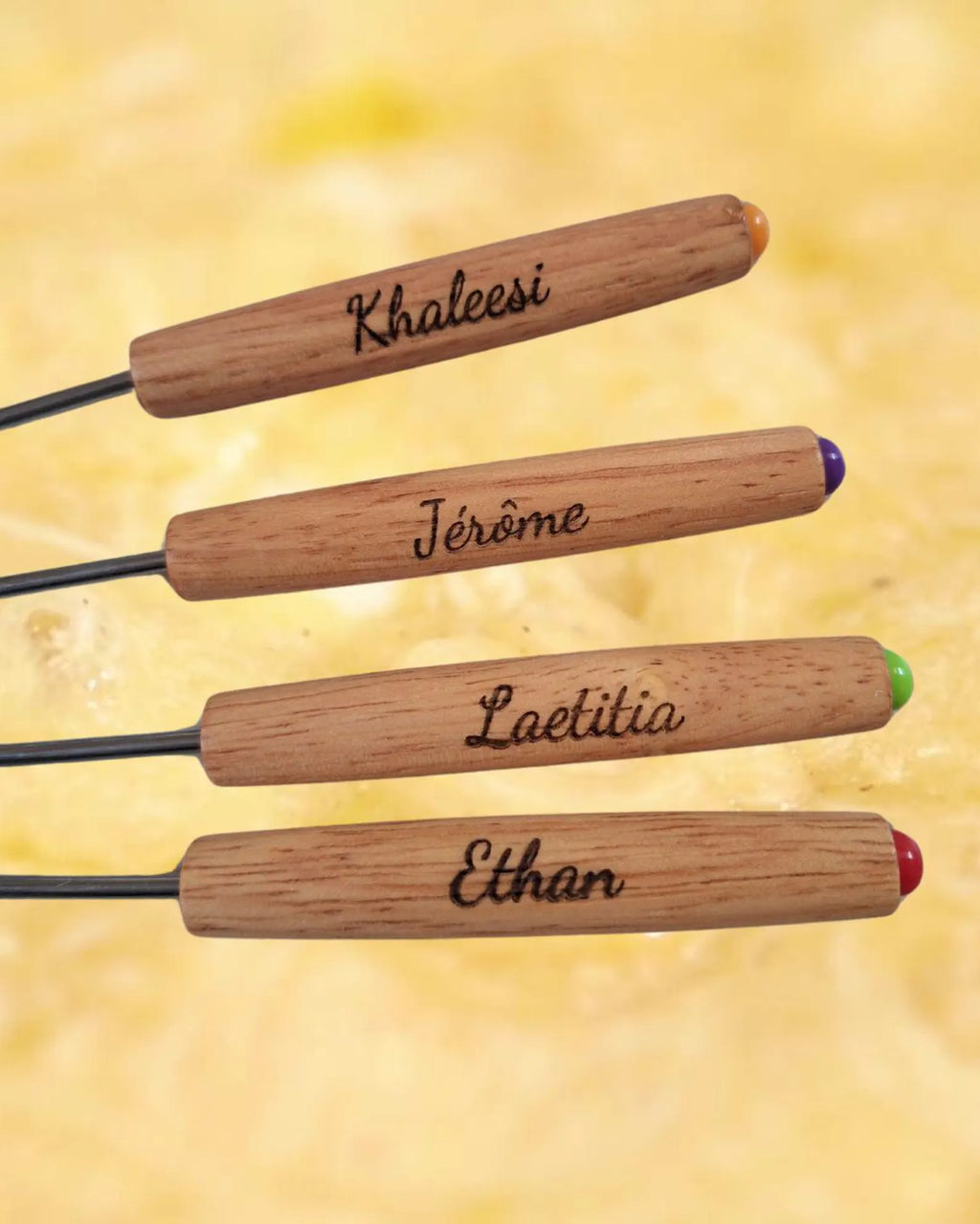 Pic à fondue personnalisé - Le détail qui rend vos fondues encore plus fun