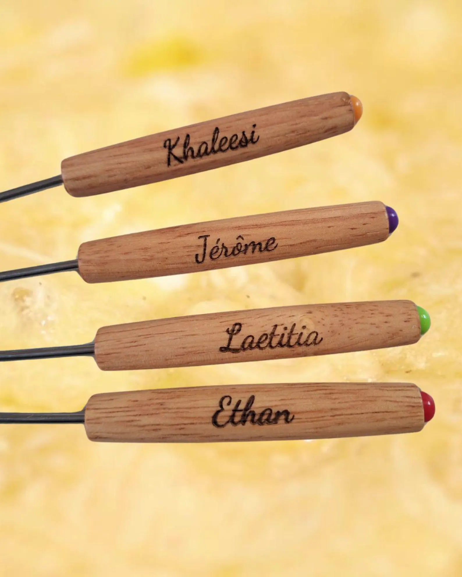 Pic à fondue personnalisé - Le détail qui rend vos fondues encore plus fun