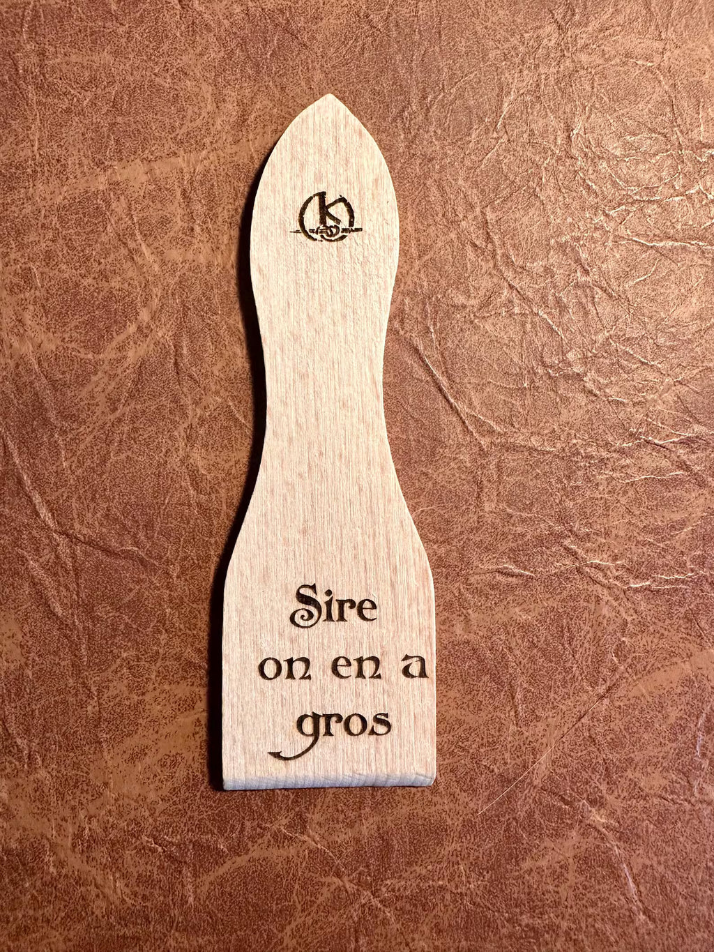 Spatule à raclette personnalisable Kaamelott