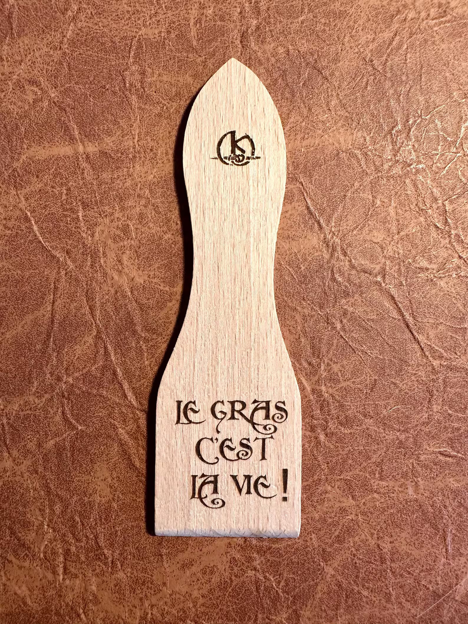 Spatule à raclette personnalisable Kaamelott