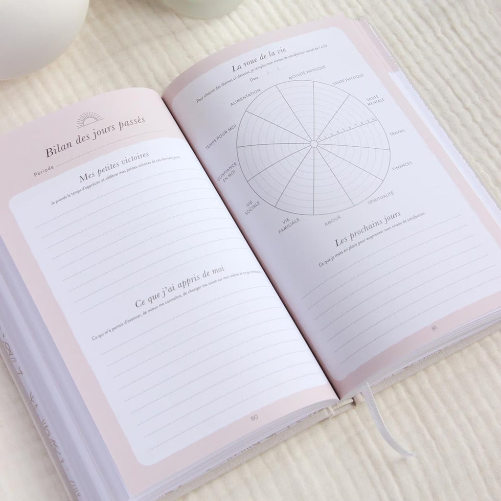 Journal de gratitude haut de gamme – le carnet qui fait du bien au moral