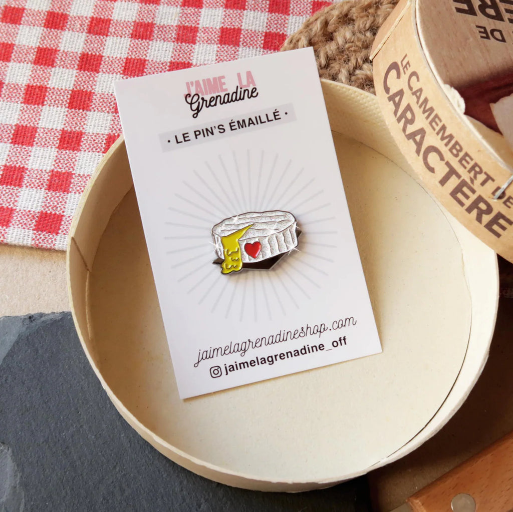 Pin’s Camembert - Pour ceux qui aiment le fromage… sans modération