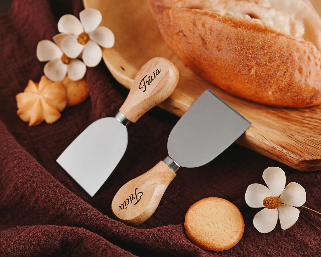 Coffret de couteaux à fromage personnalisés