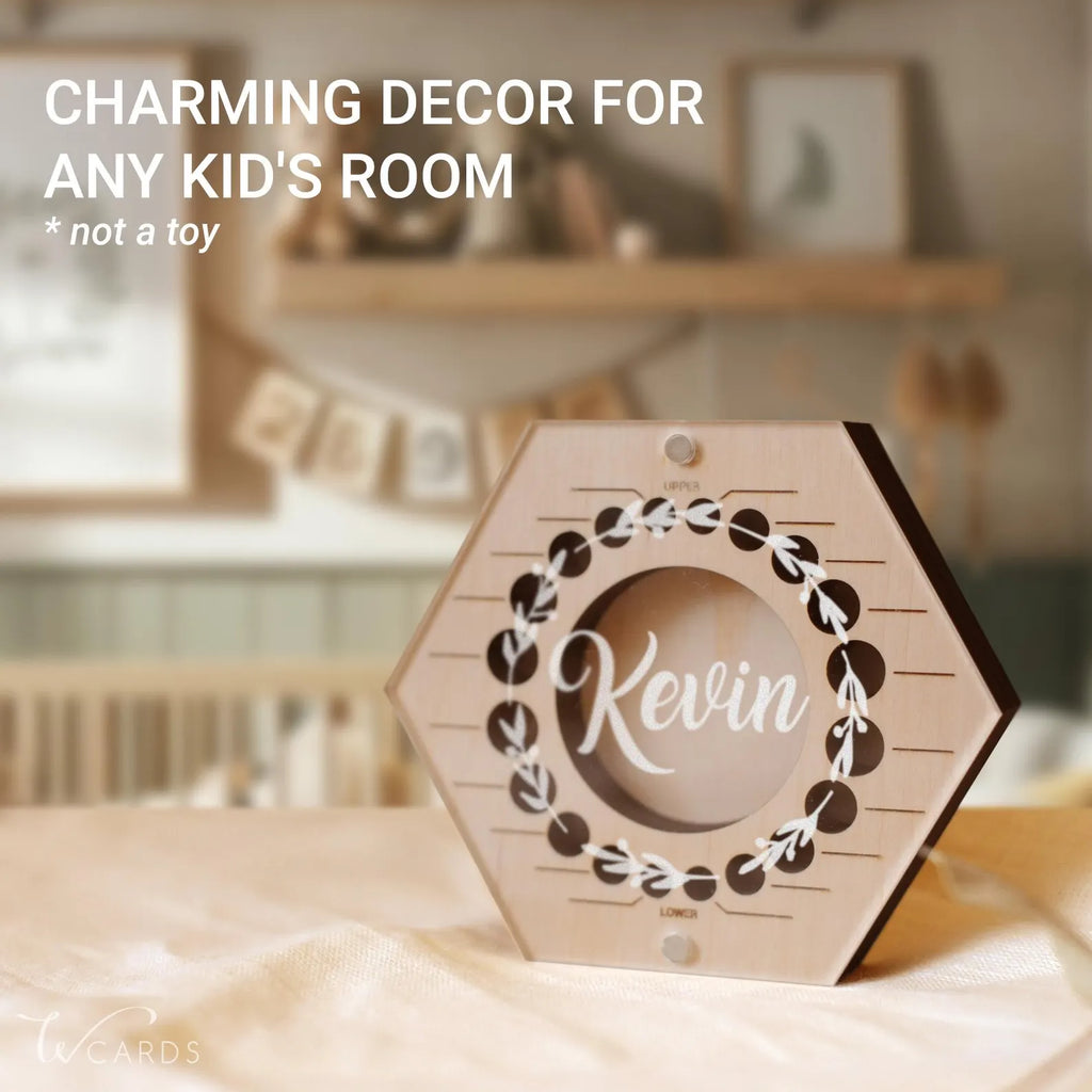 Boîte souvenir dents de lait & première mèche personnalisée